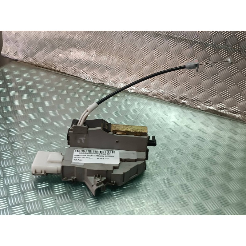 Recambio de cerradura puerta trasera derecha para peugeot 407 st sport referencia OEM IAM   ELECTRICA