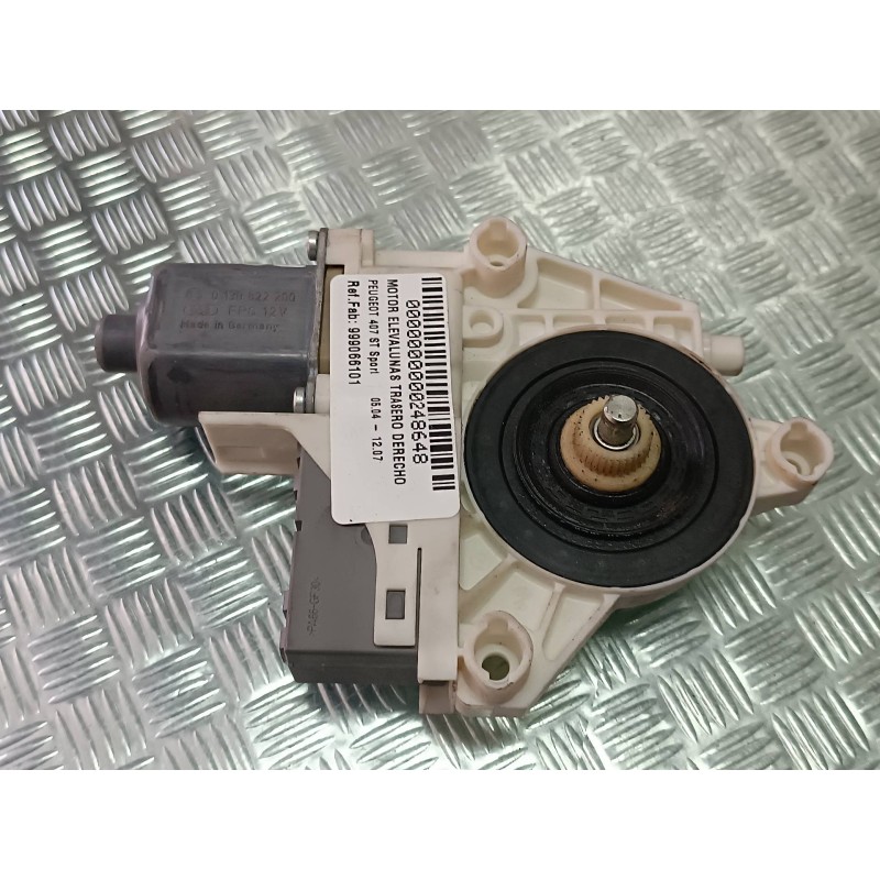 Recambio de motor elevalunas trasero derecho para peugeot 407 st sport referencia OEM IAM 999066101 0130822200 994650101