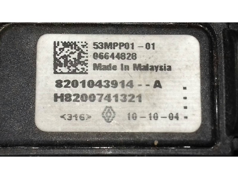 Recambio de sensor presion para renault laguna ii (bg0) authentique referencia OEM IAM 8201043914A H8200741321 3 PINES