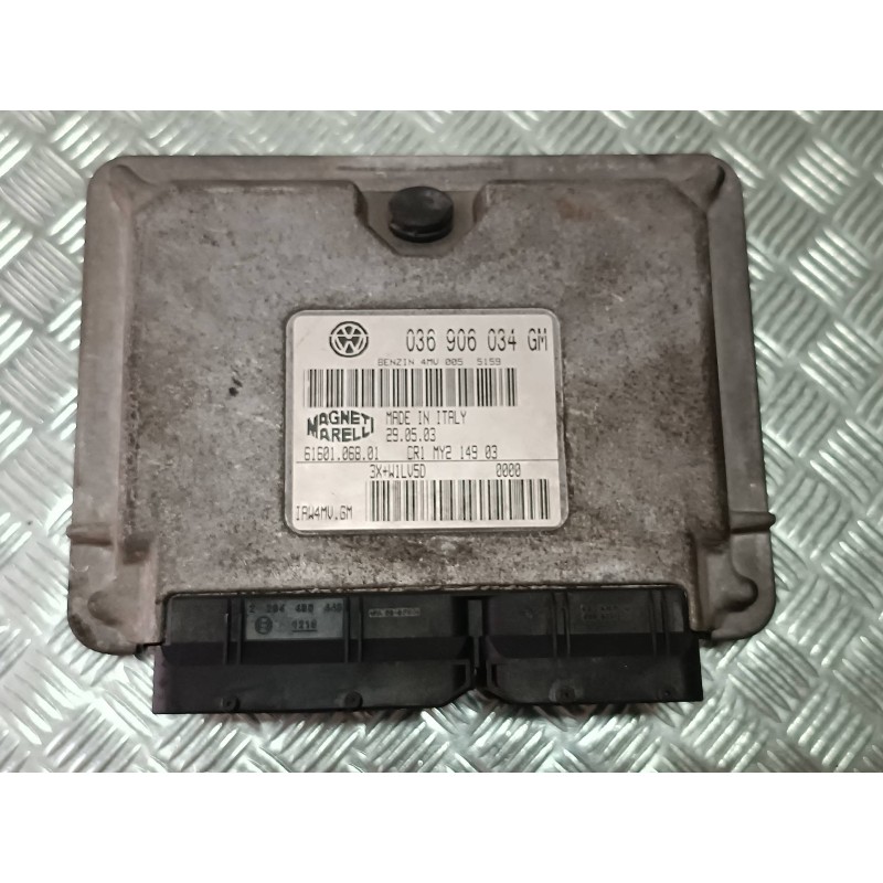 Recambio de centralita motor uce para seat ibiza (6l1) fresh referencia OEM IAM 036906034GM 6160106801 MAGNETI MARELLI