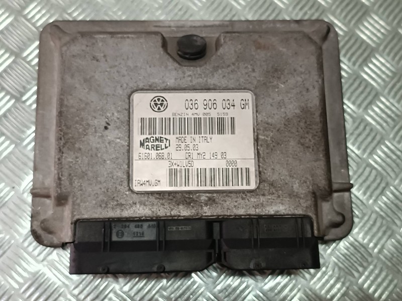 Recambio de centralita motor uce para seat ibiza (6l1) fresh referencia OEM IAM 036906034GM 6160106801 MAGNETI MARELLI