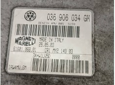Recambio de centralita motor uce para seat ibiza (6l1) fresh referencia OEM IAM 036906034GM 6160106801 MAGNETI MARELLI 2