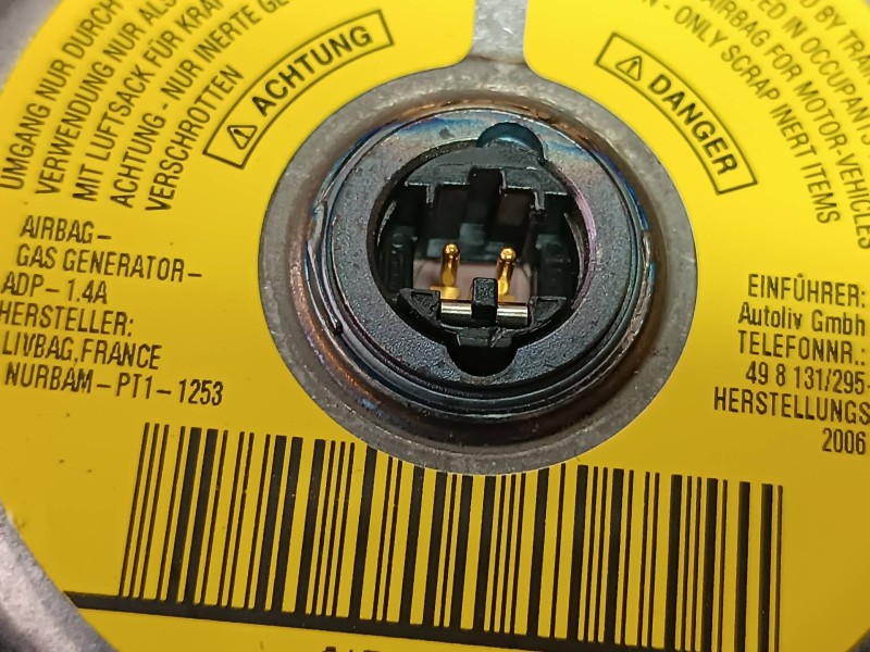 Recambio de airbag delantero izquierdo para ford fusion (cbk) ambiente referencia OEM IAM 6S6AA042B85 6S6AA042B85ABZHGT 