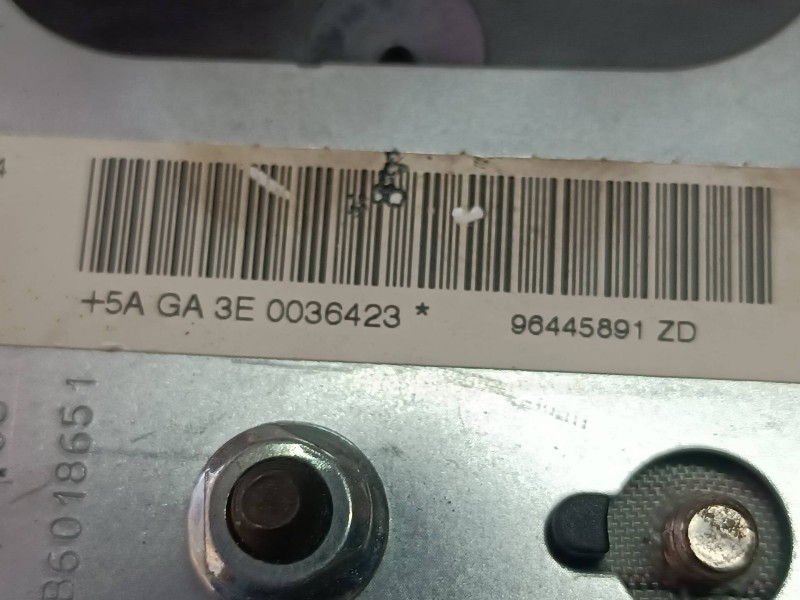 Recambio de airbag delantero izquierdo para peugeot 407 st sport referencia OEM IAM 96445891ZD  2 CONEXIONES