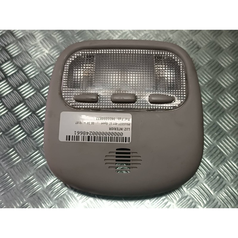 Recambio de luz interior para peugeot 407 st sport referencia OEM IAM 9636696877 9648338577 