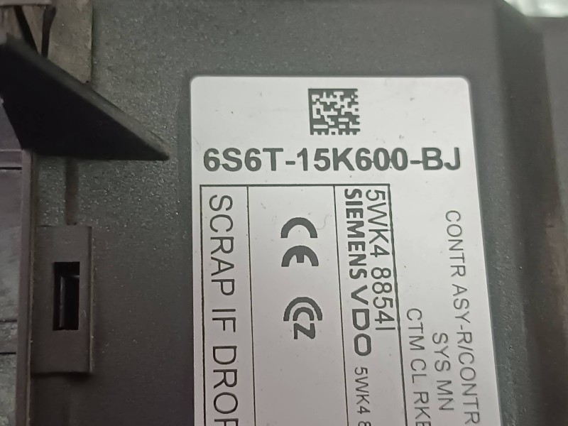 Recambio de modulo electronico para ford fusion (cbk) ambiente referencia OEM IAM 6S6T15K600BJ 5WK488541 97RA000001