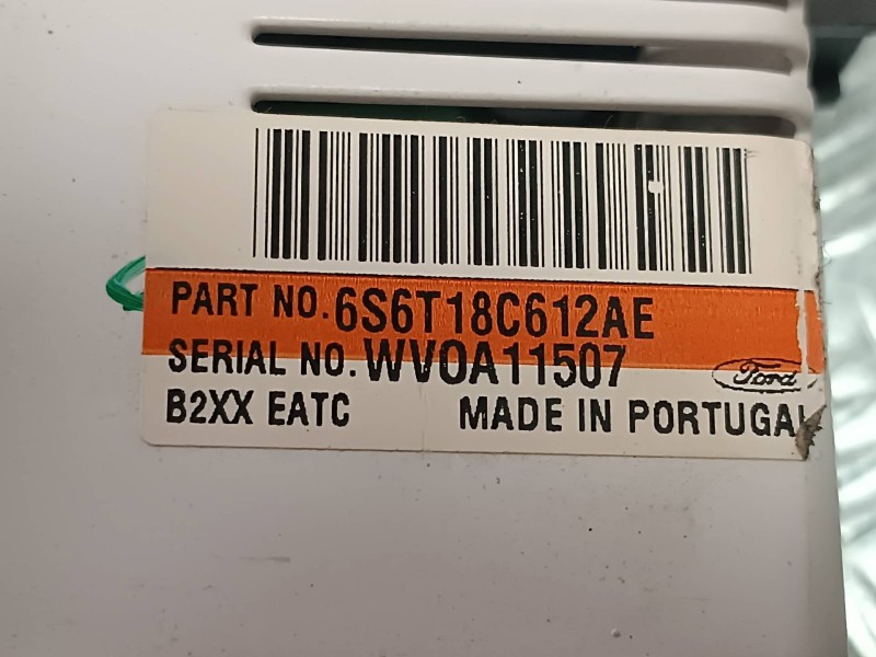 Recambio de mando climatizador para ford fusion (cbk) ambiente referencia OEM IAM 6S6T18C612AE  