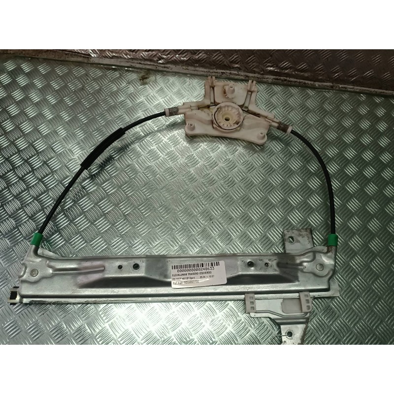 Recambio de elevalunas trasero izquierdo para peugeot 407 st sport referencia OEM IAM 9644893780 994333103 ELECTRICO