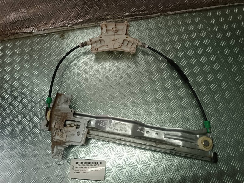 Recambio de elevalunas trasero izquierdo para peugeot 407 st sport referencia OEM IAM 9644893780 994333103 ELECTRICO
