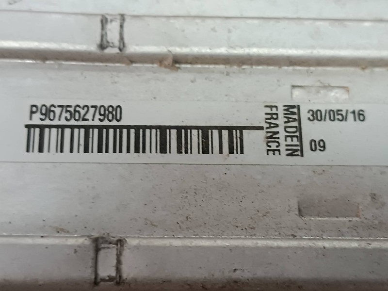 Recambio de intercooler para citroen c4 picasso attraction referencia OEM IAM 9675627980  VALEO