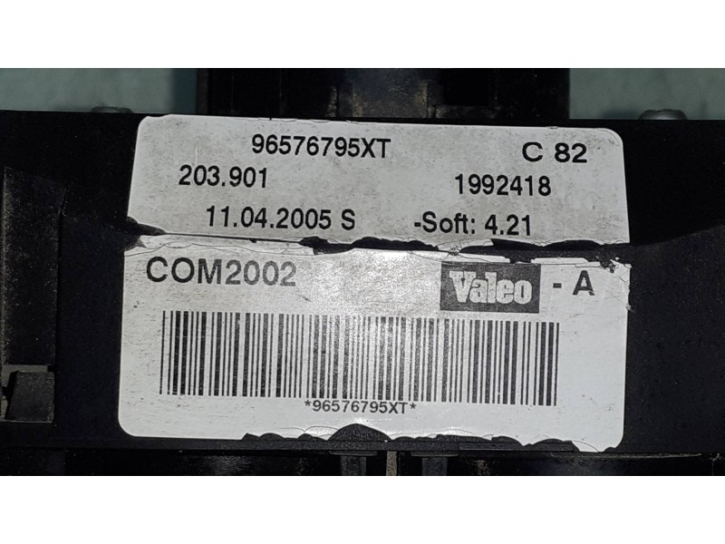 Recambio de mando luces para peugeot 1007 sporty referencia OEM IAM 96576795XT 281708 61937007