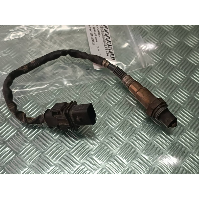 Recambio de sonda lambda para opel astra gtc cosmo referencia OEM IAM 0281004026  CONECTOR 6 PINES