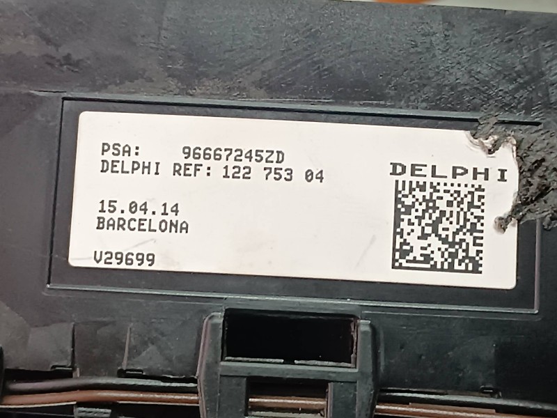 Recambio de mando luces para citroen c4 picasso attraction referencia OEM IAM 96667245ZD  VALEO