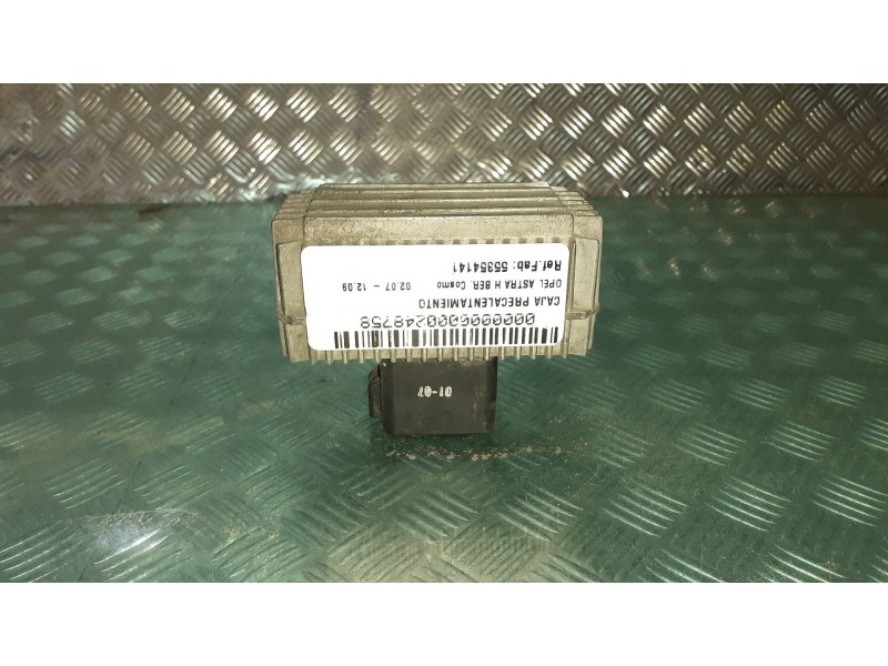 Recambio de caja precalentamiento para opel astra h ber. cosmo referencia OEM IAM 55354141 51299018A CONECTOR 7 PINES