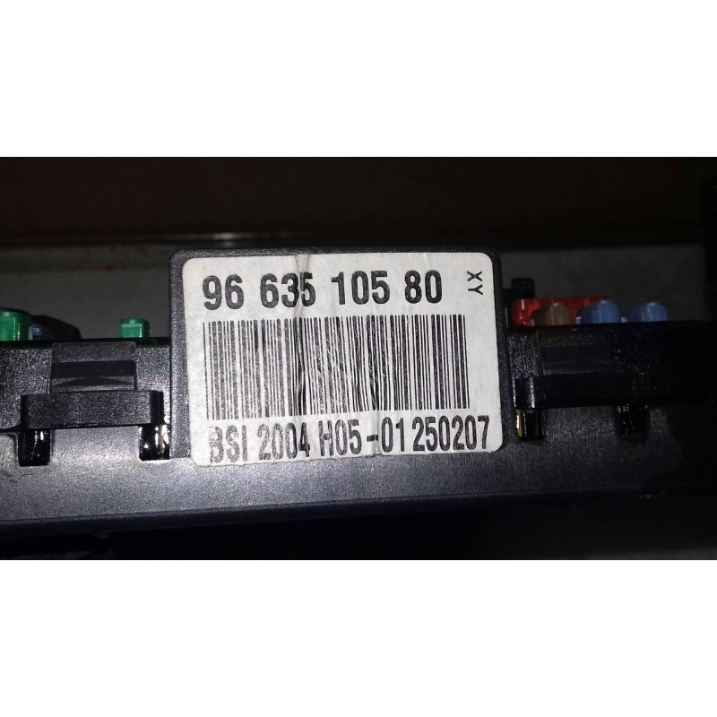 Recambio de centralita motor uce para peugeot 307 berlina (s2) xs referencia OEM IAM 9662213180 9663510580 KIT - BOSCH