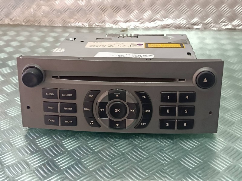 Recambio de sistema audio / radio cd para peugeot 407 st sport referencia OEM IAM 9646871777 7643141392 BLAUPUNKT