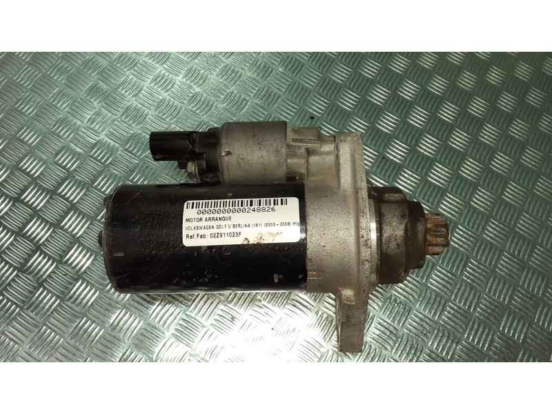 Recambio de motor arranque para volkswagen golf v berlina (1k1) highline referencia OEM IAM 02Z911023F 0001123012 BOSCH