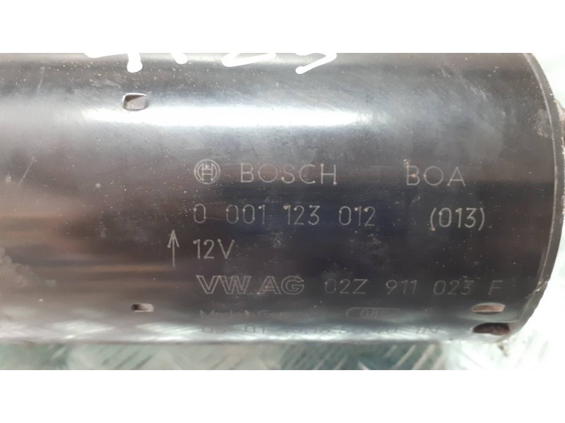 Recambio de motor arranque para volkswagen golf v berlina (1k1) highline referencia OEM IAM 02Z911023F 0001123012 BOSCH