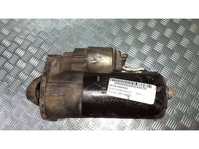 Recambio de motor arranque para volvo s60 berlina 2.4 d referencia OEM IAM 0001109252  BOSCH
