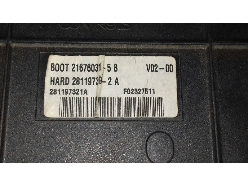 Recambio de centralita motor uce para peugeot 307 berlina (s2) xs referencia OEM IAM 9662213180 9663510580 KIT - BOSCH