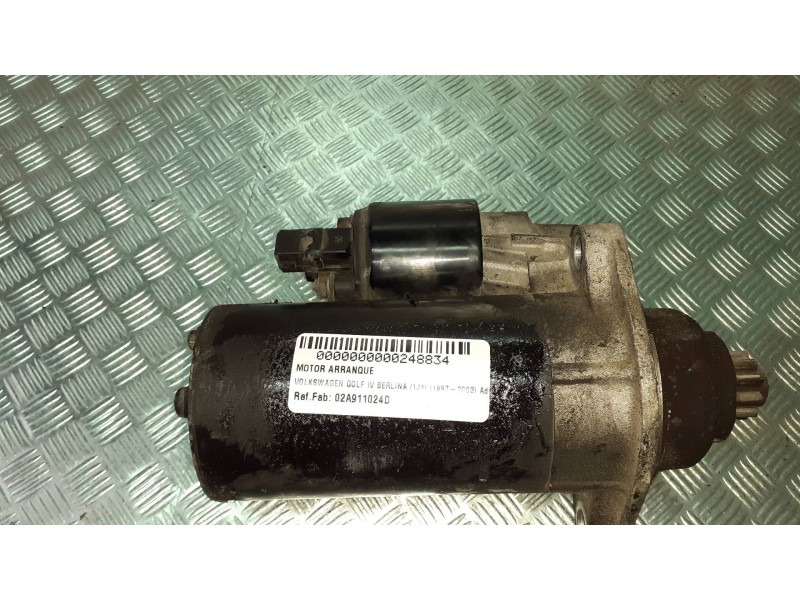 Recambio de motor arranque para volkswagen golf iv berlina (1j1) advance referencia OEM IAM 02A911024D 0001125042 BOSCH