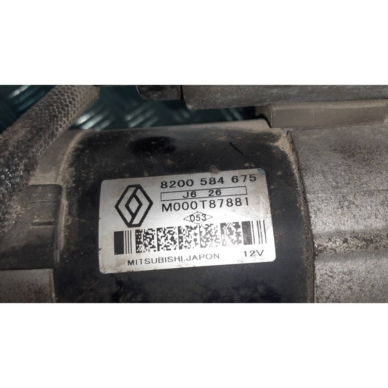 Recambio de motor arranque para renault megane ii berlina 5p authentique referencia OEM IAM 8200584675 M000T87881 MITSUBISHI
