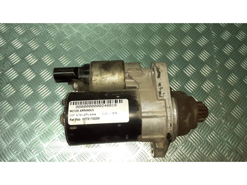 Recambio de motor arranque para seat altea (5p1) arena referencia OEM IAM 02T911023M 0001120408 BOSCH