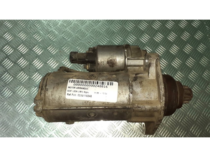 Recambio de motor arranque para seat leon (1m1) signo referencia OEM IAM 02A911024B D7RS30 