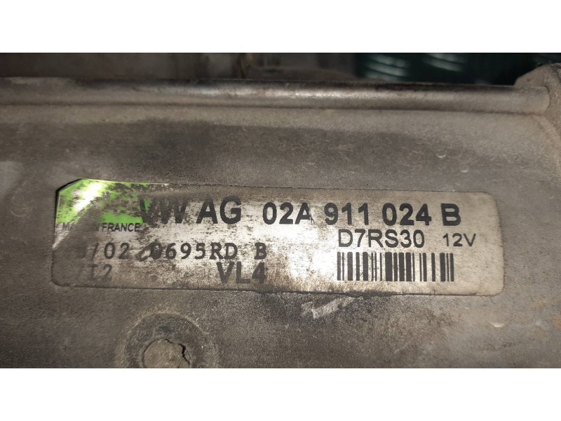 Recambio de motor arranque para seat leon (1m1) signo referencia OEM IAM 02A911024B D7RS30 