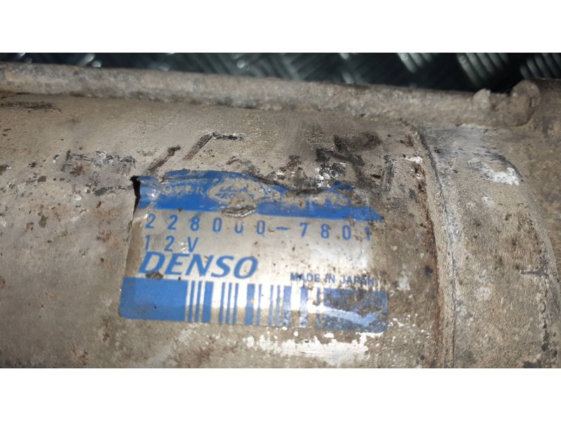 Recambio de motor arranque para mg rover serie 75 (rj) 2.0 cdti classic referencia OEM IAM 228000-7801  DENSO