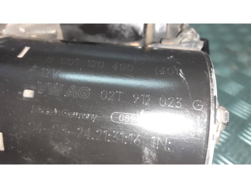 Recambio de motor arranque para seat ibiza (6l1) cool referencia OEM IAM 02T911023G 0001120400 BOSCH