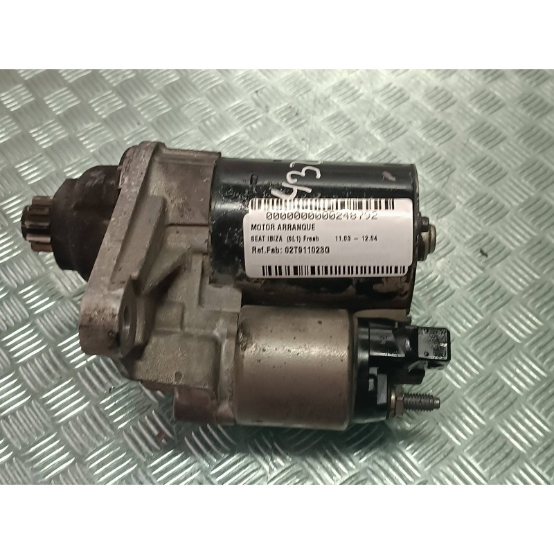 Recambio de motor arranque para seat ibiza (6l1) fresh referencia OEM IAM 02T911023G 0001120400 BOSCH