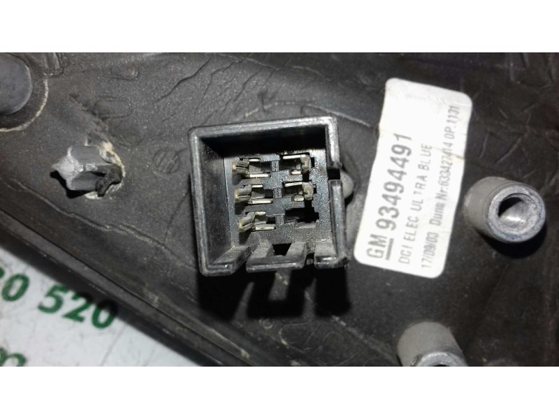 Recambio de retrovisor derecho para opel meriva enjoy referencia OEM IAM 93494491  ELECTRICO