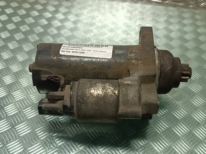 Recambio de motor arranque para volkswagen polo (9n3) advance referencia OEM IAM 02T911024 0001123018 BOSCH