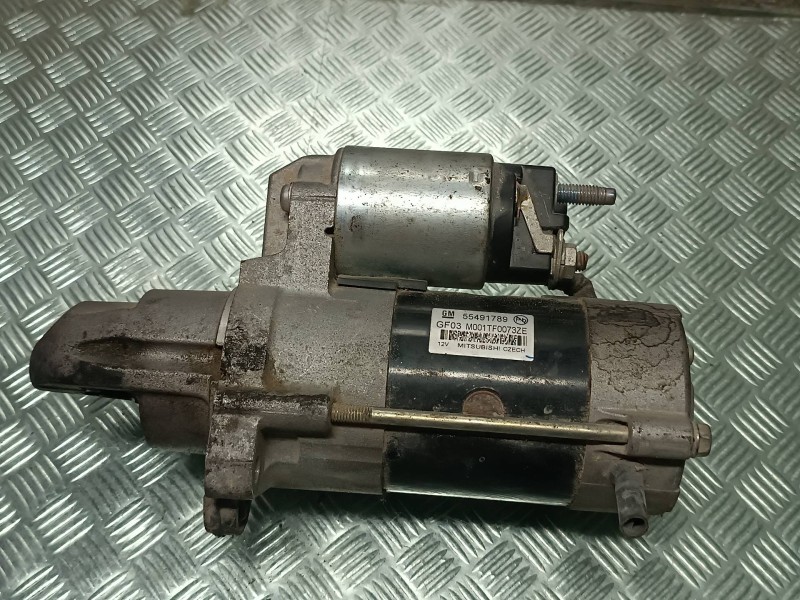 Recambio de motor arranque para opel mokka excellence referencia OEM IAM 55491789 GF03 M0001TF0073ZE