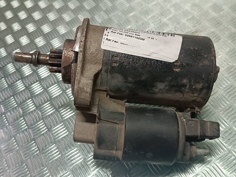 Recambio de motor arranque para seat toledo (1l) base referencia OEM IAM 020911023M 0001112033 BOSCH