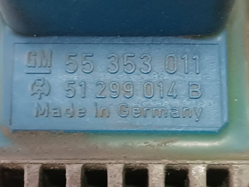Recambio de caja precalentamiento para opel zafira a blue line referencia OEM IAM 55353011 51299014B CONECTOR 7 PINES