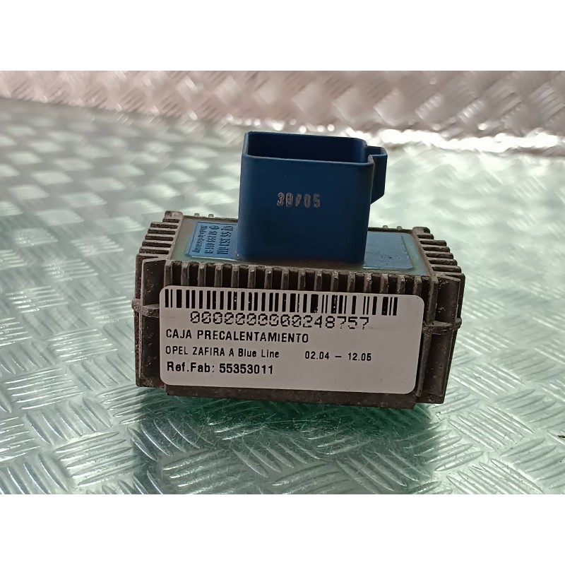 Recambio de caja precalentamiento para opel zafira a blue line referencia OEM IAM 55353011 51299014B CONECTOR 7 PINES