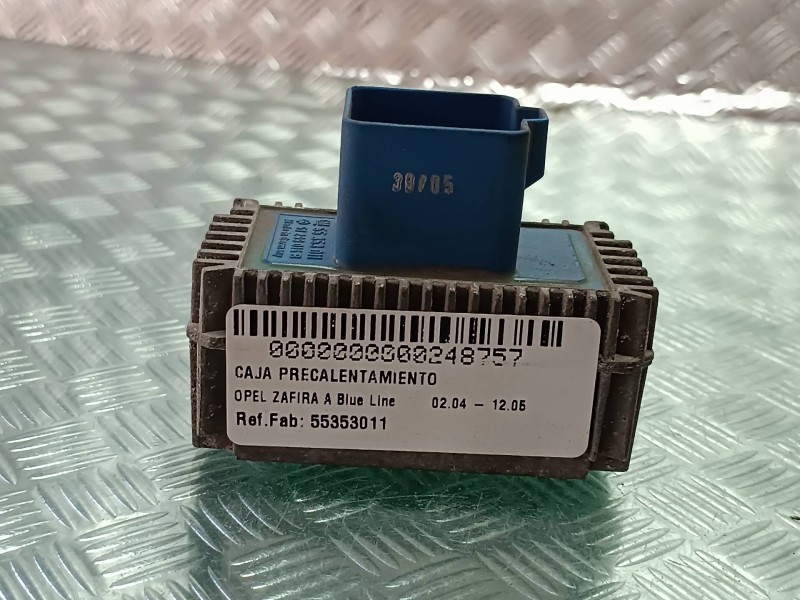 Recambio de caja precalentamiento para opel zafira a blue line referencia OEM IAM 55353011 51299014B CONECTOR 7 PINES