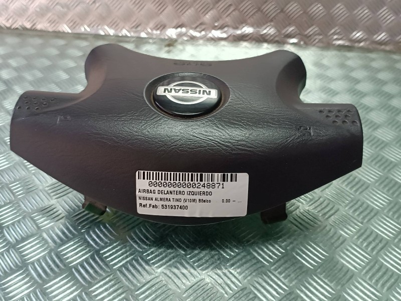 Recambio de airbag delantero izquierdo para nissan almera tino (v10m) básico referencia OEM IAM 531937400  
