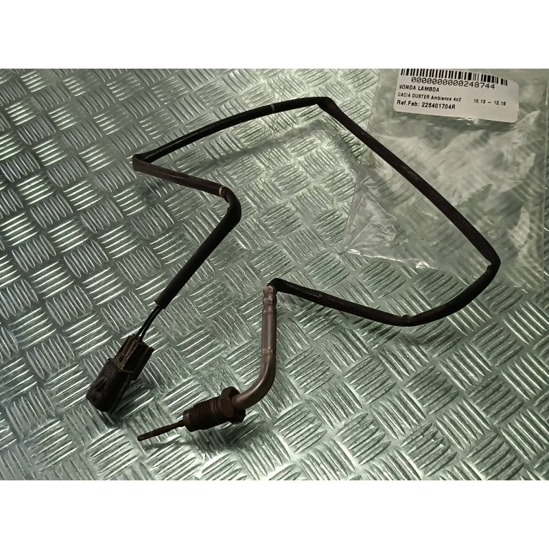 Recambio de sonda lambda para dacia duster ambiance 4x2 referencia OEM IAM 226401704R  CONECTOR 2 PINES