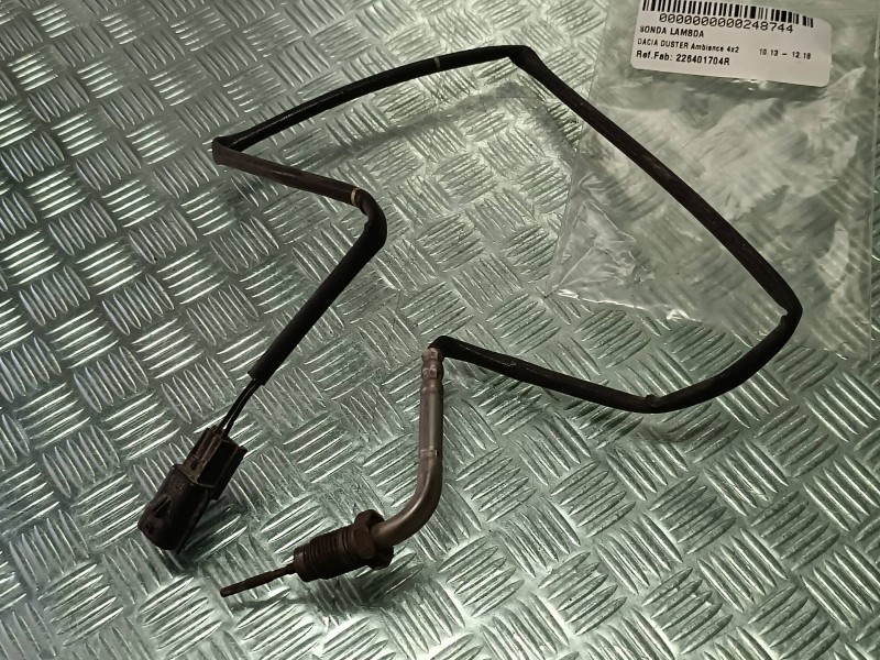 Recambio de sonda lambda para dacia duster ambiance 4x2 referencia OEM IAM 226401704R  CONECTOR 2 PINES