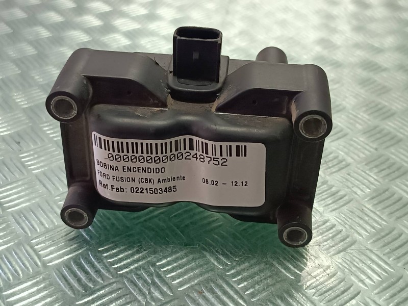Recambio de bobina encendido para ford fusion (cbk) ambiente referencia OEM IAM 0221503485 CONECTOR 3 PINES FOMOCO