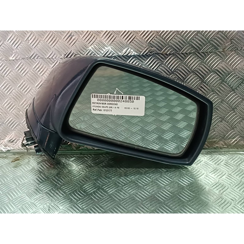 Recambio de retrovisor derecho para hyundai coupe (gk) 1.6 fx referencia OEM IAM 012177 012178 ELECTRICO