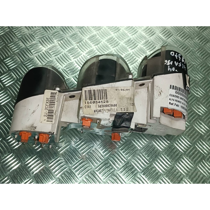 Recambio de cuadro instrumentos para alfa romeo 156 (116) 1.9 jtd 8v impression referencia OEM IAM 156034528 2J2CFX3E MAGNETI VA