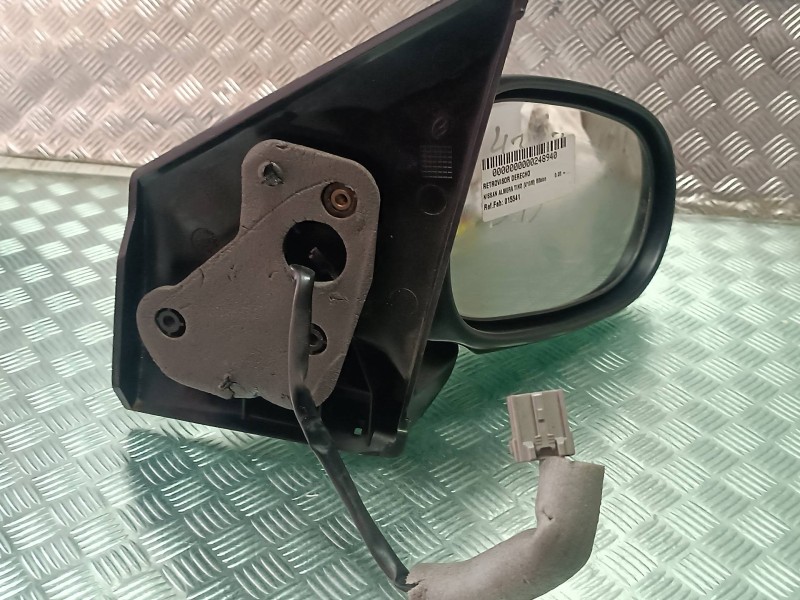 Recambio de retrovisor derecho para nissan almera tino (v10m) básico referencia OEM IAM 015541  ELECTRICO