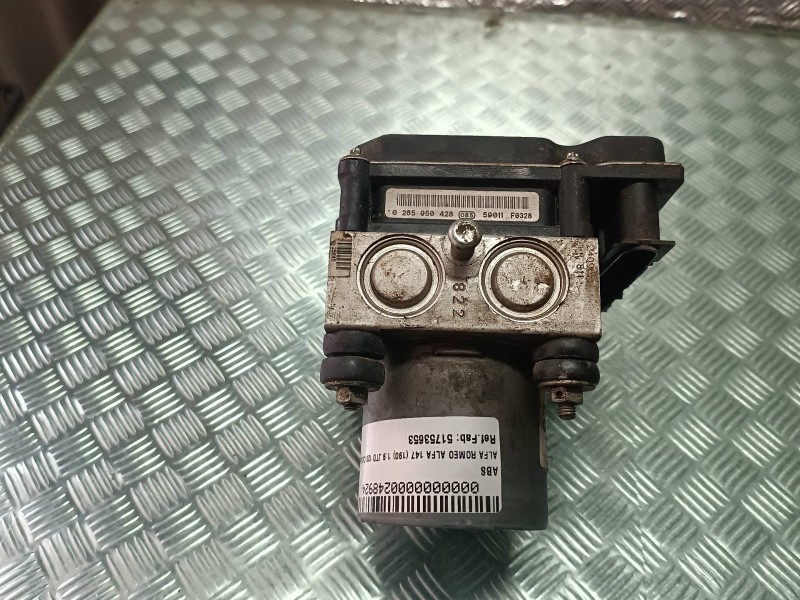 Recambio de abs para alfa romeo 147 (190) 1.9 jtd 120 collezione referencia OEM IAM 51753653 0265234258 0265950428