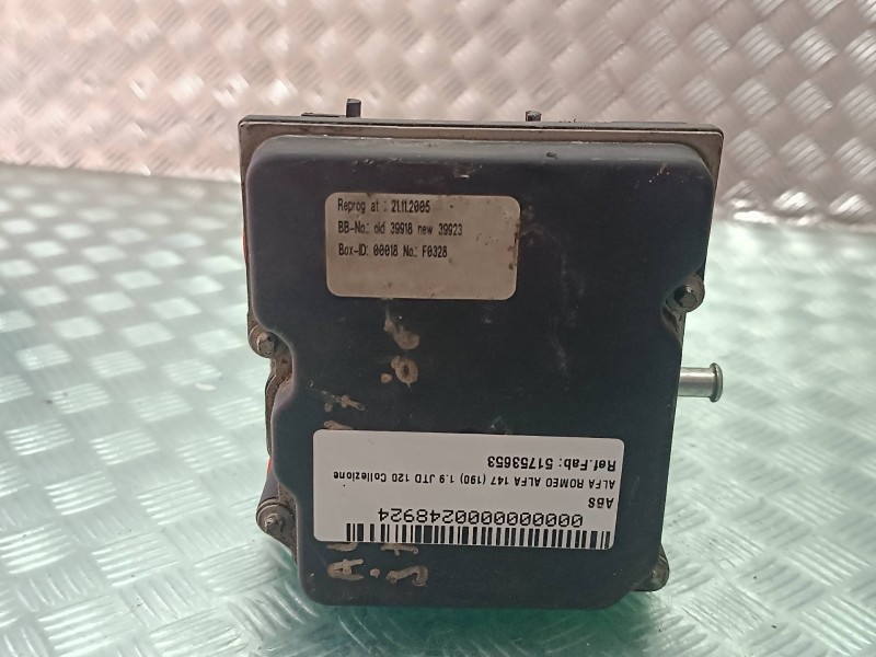 Recambio de abs para alfa romeo 147 (190) 1.9 jtd 120 collezione referencia OEM IAM 51753653 0265234258 0265950428