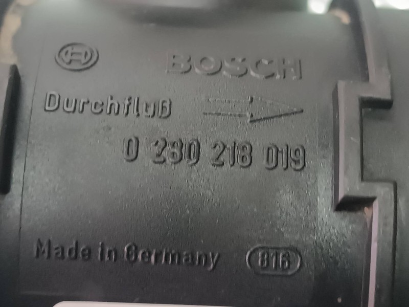 Recambio de caudalimetro para alfa romeo 156 (116) 1.9 jtd 16v progression referencia OEM IAM 0280218019 CONECTOR 5 PINES BOSCH