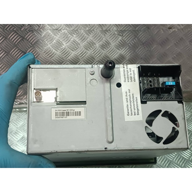 Recambio de sistema audio / radio cd para opel astra h berlina cosmo referencia OEM IAM 344183129 13251050 DELPHI GRUNDIG